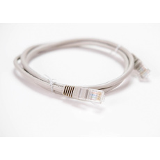 LYNX patch kabel Cat5E, UTP - 0,25m, šedý (prodej po 10 ks)