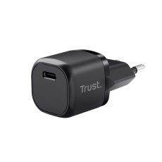 TRUST nabíječka 20W Maxo, USB-C, Nabíječka do zdi, černá