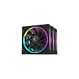 BAZAR DEEPCOOL Ventilátor FL12 3v1, 3x120mm, ARGB, černá, ROZBALENO