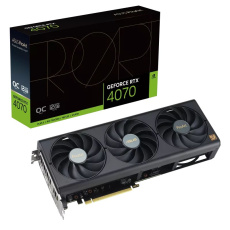 ASUS VGA NVIDIA GeForce PROART RTX 4070 12G OC Edition, RTX 4070, 12G GDDR6X, 3xDP, 1xHDMI