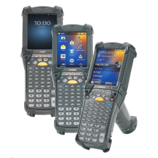 Zebra MC9200 standard, 2D, SR, BT, Wi-Fi, Gun, disp., WEC 7