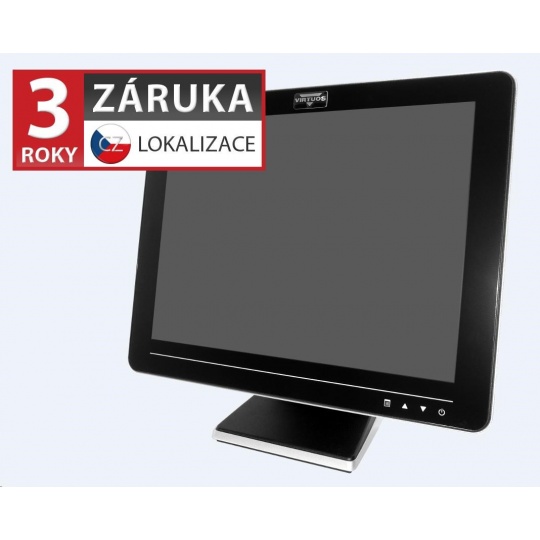 Virtuos 15'' LCD AerMonitor AM-1015, dotykový, kapacitní, USB