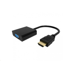 WG - Adaptér HDMI (male) to VGA (female; D-Sub DE-15) WG - Adaptér HDMI (male) to VGA (female; D-Sub DE-15)