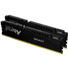 KINGSTON DIMM DDR5 16GB (Kit of 2) 5200MT/s CL40 FURY Beast Černá KINGSTON DIMM DDR5 16GB (Kit of 2) 5200MT/s CL40 FURY Beast Černá