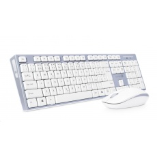 CONNECT IT Combo bezdrátová šedá klávesnice + myš, CZ + SK layout
