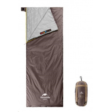 Naturehike mini ultralight LW180 spací pytel 760g vel. XL - hnědý Naturehike mini ultralight LW180 spací pytel 760g vel. XL - hnědý