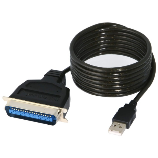 PremiumCord USB printer kabel USB na paralelní port LPT (CEN36M)