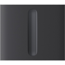 Ajax CenterButton (Dimmer) vertical - Středový kryt stmívatelného tlačítka, vertikální instalace, grafitová Ajax CenterButton (Dimmer) vertical - Středový kryt stmívatelného tlačítka, vertikální instalace, grafitová