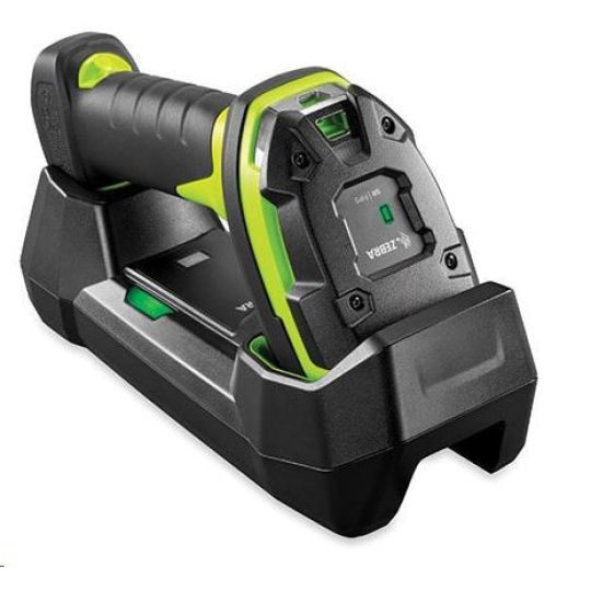 ROZBALENO - Zebra průmyslová čtečka DS3678-SR 2D odolná GREEN standardní stojánek USB KIT