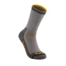 Naturehike sportovní merino ponožky vel. 40-43 - šedo-oranžové