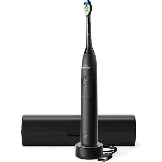 Philips Sonicare 5300 HX7101/02 sonický zubní kartáček černý, tlakový senzor, BrushSync, cestovní pouzdro Philips Sonicare 5300 HX7101/02 sonický zubní kartáček černý, tlakový senzor, BrushSync, cestovní pouzdro