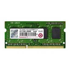 TRANSCEND SODIMM DDR3 4GB 1600MHz 256Mx8 2Rx8