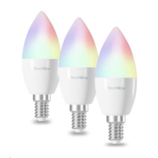 TechToy Smart Bulb RGB 4,4W E14 3pcs set TechToy Smart Bulb RGB 4,4W E14 3pcs set