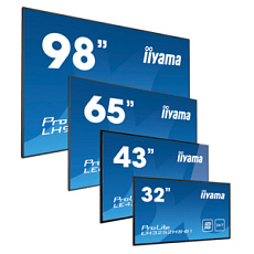iiyama ProLite LH4364UHS-B1AG, 109,2 cm (43''), 4K, USB, USB-C, RS232, Ethernet, Wi-Fi, Android, kit (RS232), black iiyama ProLite LH4364UHS-B1AG, 109,2 cm (43''), 4K, USB, USB-C, RS232, Ethernet, Wi-Fi, Android, kit (RS232), black