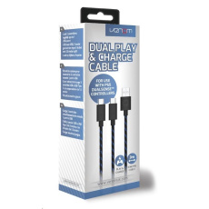VENOM VS5002 Dual Play & Charge 3 meter Type-C cable VENOM VS5002 Dual Play & Charge 3 meter Type-C cable