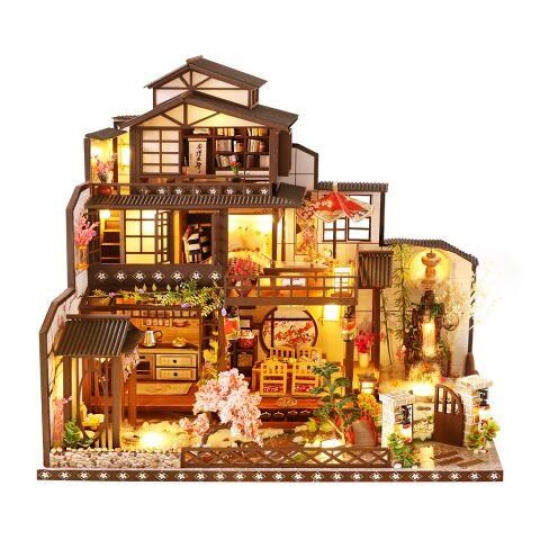 2Kids Toys Miniatura domečku Honosná sakurová vila