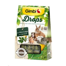 GIMBI DROPS pro hlodavce s polnimi bylinkami 50g GIMBI DROPS pro hlodavce s polnimi bylinkami 50g