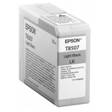 EPSON ink čer ULTRACHROME HD "Kosatka" - Light Black - T850700 (80 ml) EPSON ink čer ULTRACHROME HD "Kosatka" - Light Black - T850700 (80 ml)