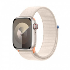 APPLE Watch Series 9 GPS + Cellular 45mm Starlight Aluminium Case with Starlight Sport Loop APPLE Watch Series 9 GPS + Cellular 45mm Starlight Aluminium Case with Starlight Sport Loop