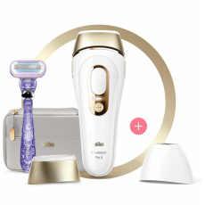 Braun Silk-expert PRO PL5157 IPL epilátor, dámsky, 10 režimů, UV filtr, snímač odstínu pokožky, Venus Smooth Swirl