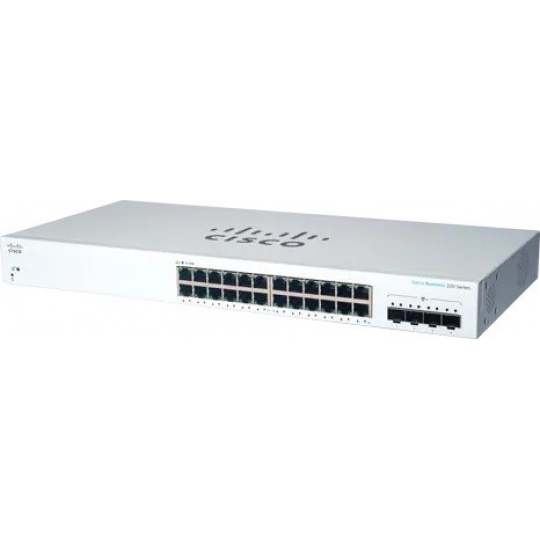 Cisco switch CBS220-24T-4X (24xGbE,4xSFP+) - REFRESH