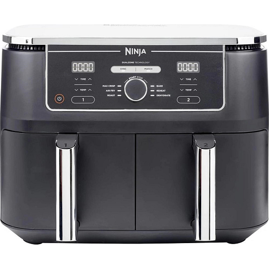 Ninja AF400EU horkovzdušná fritéza, 9,5 l, duální zóna, 2470 W, 6 programů, digitální ovládání Ninja AF400EU horkovzdušná fritéza, 9,5 l, duální zóna, 2470 W, 6 programů, digitální ovládání