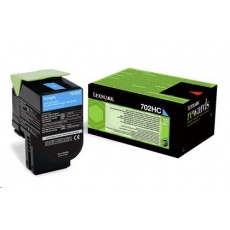LEXMARK Cyan toner 702HC pro CS310/410/510 z programu Lexmark Return (3 000 stran) LEXMARK Cyan toner 702HC pro CS310/410/510 z programu Lexmark Return (3 000 stran)