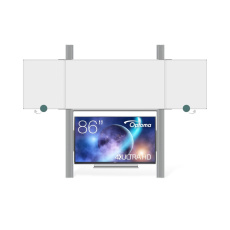OPTOMA EKOTAB Pylon 320 s přední tabulí TRIPTYCH K 240x120 ZBBBZ pro LCD 86" Optoma 5862RK OPTOMA EKOTAB Pylon 320 s přední tabulí TRIPTYCH K 240x120 ZBBBZ pro LCD 86" Optoma 5862RK