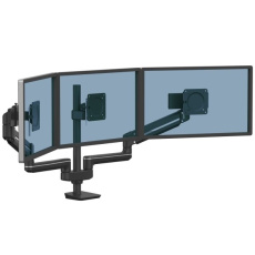 Držák monitoru Fellowes TALLO Modular 3FMS 3 pohyblivá/pevná ramena vedle sebe, černá Držák monitoru Fellowes TALLO Modular 3FMS 3 pohyblivá/pevná ramena vedle sebe, černá