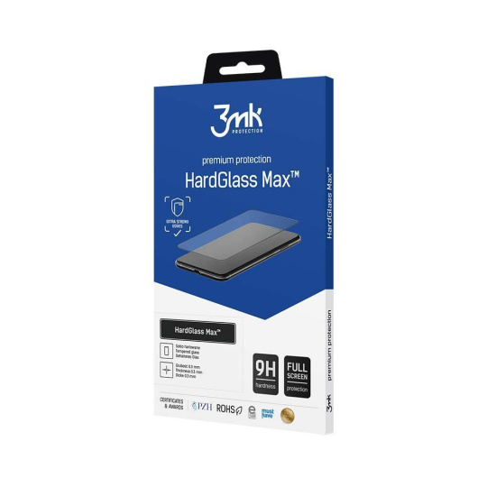 3mk tvrzené sklo HardGlass MAX pro Xiaomi 12 Pro / Xiaomi 13 Pro, černá