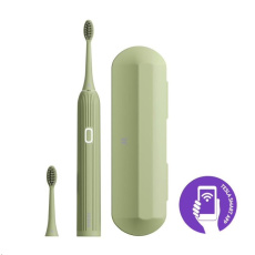 Tesla Smart Toothbrush Sonic TS200 Deluxe Green - BAZAR, rozbaleno, vystaveno Tesla Smart Toothbrush Sonic TS200 Deluxe Green - BAZAR, rozbaleno, vystaveno