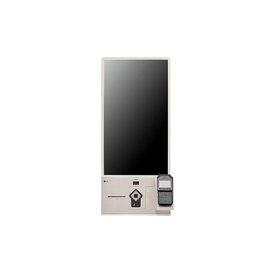 LG 27" signage 27KC3PK - Kiosk, FHD, 300nit, 16/7, In-cell, Win 10 IoT, tabletop