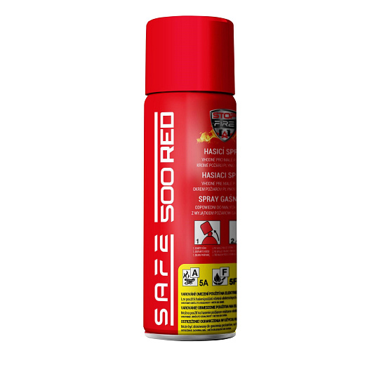 Safe Hasicí sprej 500 RED