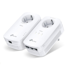 TP-Link TL-PA8033P KIT průchozí powerline set (AV1300,3xGbE,1xGbE, HomePlug AV2)