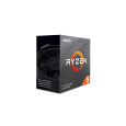 CPU AMD RYZEN 5 3600, 6-core, 3.6 GHz (4.2 GHz Turbo), 35MB cache (3+32), 65W, socket AM4, Wraith Spire Cooler