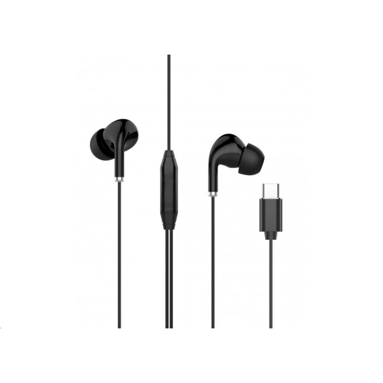 WG - Sluchátka s konektorem Type-C, Eclipse Duo, drátové, black WG - Sluchátka s konektorem Type-C, Eclipse Duo, drátové, black