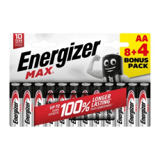 Energizer LR6/12 Max AA 8+4 zdarma