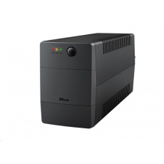 TRUST UPS Paxxon 800VA UPS with 2 standard wall power outlets