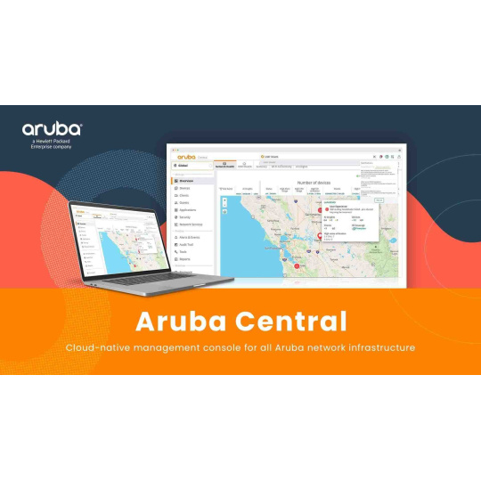 Aruba Central 64xx or 54xx Switch Foundation 10 year Subscription E-STU