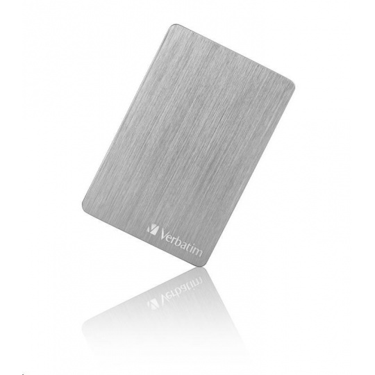 VERBATIM HDD 2.5" 2TB Store 'n' Go ALU Slim Portable Hard Drive USB 3.2, Space gray