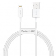 Baseus Superior Series rychlonabíjecí kabel USB/Lightning 2.4A 1m bílá