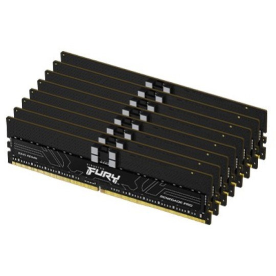 KINGSTON DIMM DDR5 256GB (Kit of 8) 6000MT/s CL32 ECC 1Rx4 FURY Renegade Pro EXPO