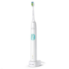 Philips HX6807/24 Sonicare ProtectiveClean 4300, zubní kartáček, 62000 kmitů/min, 2 režimy čištění, časovač, bílá