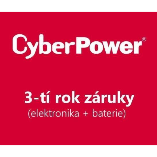 CyberPower 3. rok záruky pro PDU24005