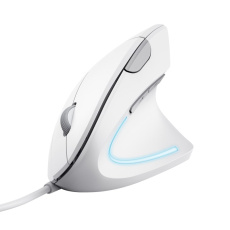 BAZAR - TRUST vertikální myš Verto ergonomická myš, USB, bílá - Poškozený obal (Komplet) BAZAR - TRUST vertikální myš Verto ergonomická myš, USB, bílá - Poškozený obal (Komplet)