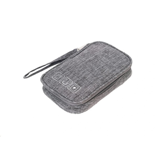 WG Cestovní pouzdro na elektroniku 2 / 18,5 x 12,5 x 3,5cm / grey WG Cestovní pouzdro na elektroniku 2 / 18,5 x 12,5 x 3,5cm / grey