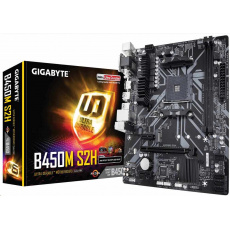BAZAR-GIGABYTE MB Sc AM4 B450M S2H V2, AMD B450, 2xDDR4, VGA, mATX-popravě (bez přísl.) BAZAR-GIGABYTE MB Sc AM4 B450M S2H V2, AMD B450, 2xDDR4, VGA, mATX-popravě (bez přísl.)
