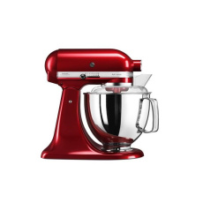 KitchenAid Artisan 5KSM175PSECA kuchyňský robot, 10 rychlostí, planetární systém, celokovová konstrukce, červená KitchenAid Artisan 5KSM175PSECA kuchyňský robot, 10 rychlostí, planetární systém, celokovová konstrukce, červená