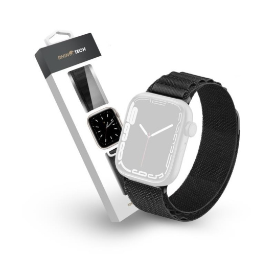 RhinoTech řemínek Ultra Alpine Loop pro Apple Watch 42/44/45/49m černá