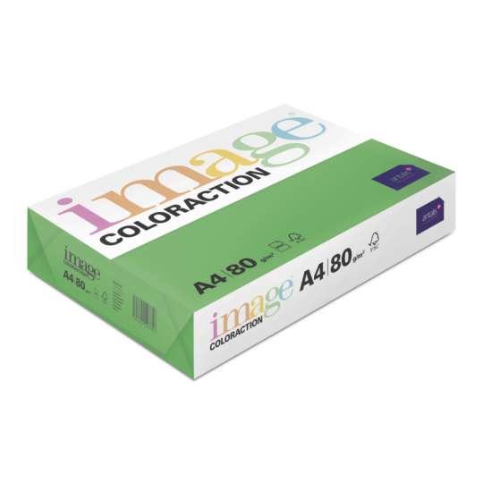Antalis Papír Image Coloraction Dublin - tmavě zelená (DG47) A4 (80g/500ks)